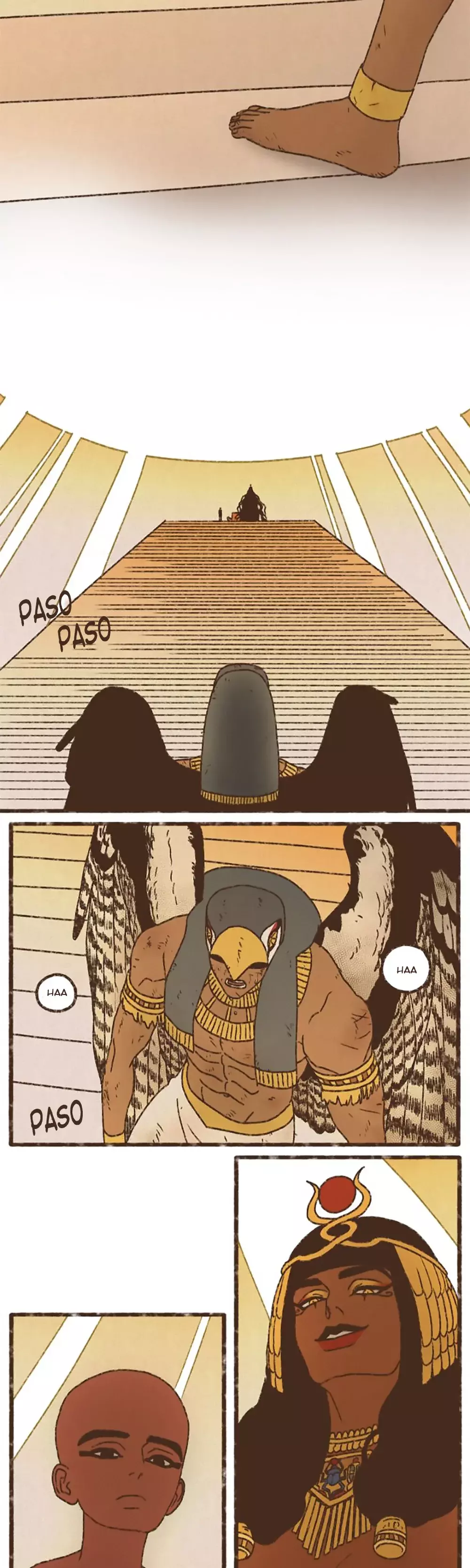 Dioses de Egipto capítulo 212, página 28