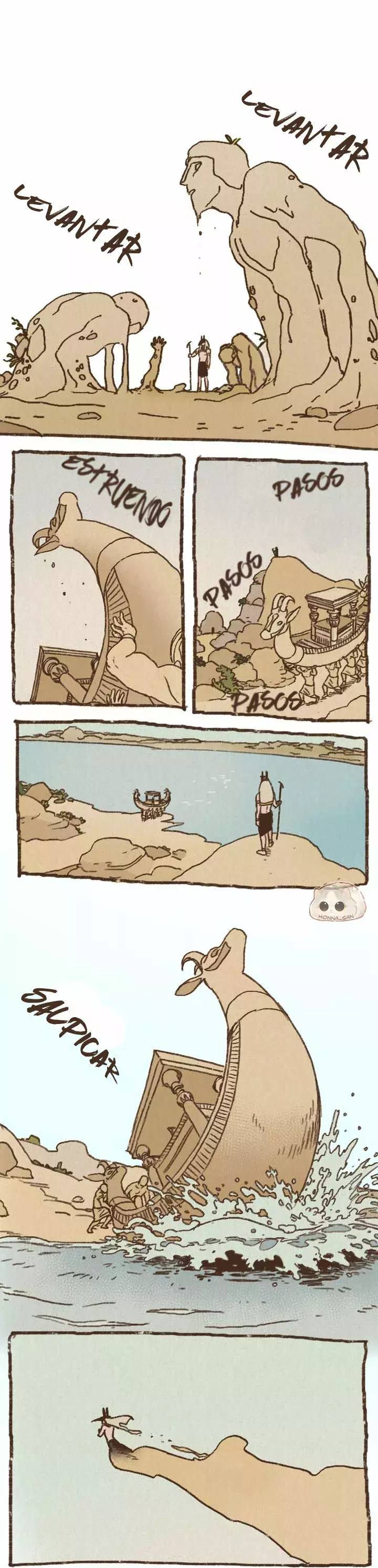 Dioses de Egipto capítulo 22, página 8