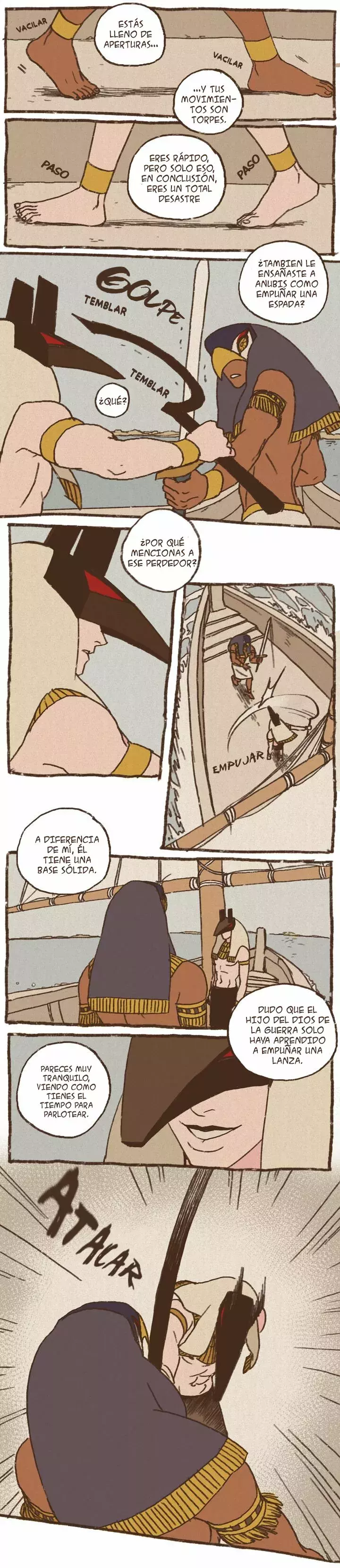 Dioses de Egipto capítulo 23, página 3