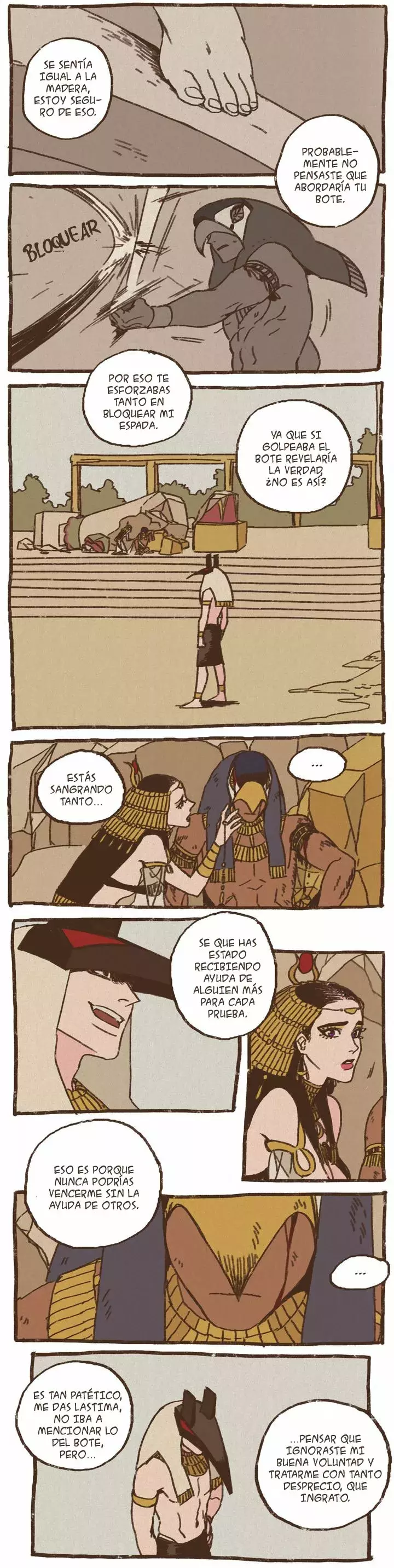 Dioses de Egipto capítulo 25, página 3