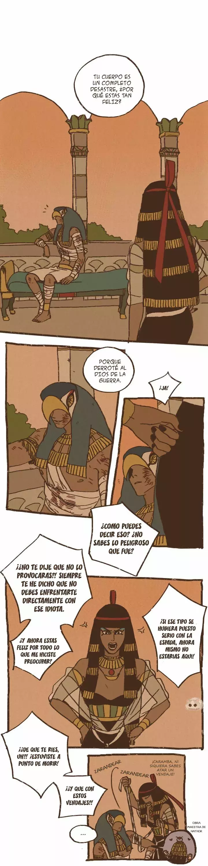 Dioses de Egipto capítulo 27, página 10
