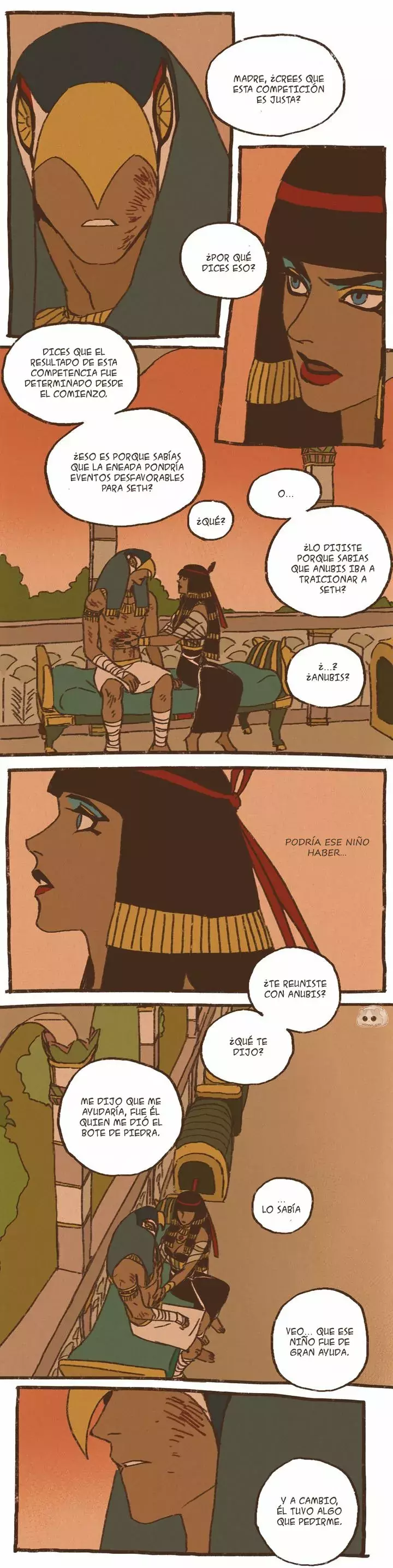 Dioses de Egipto capítulo 27, página 12