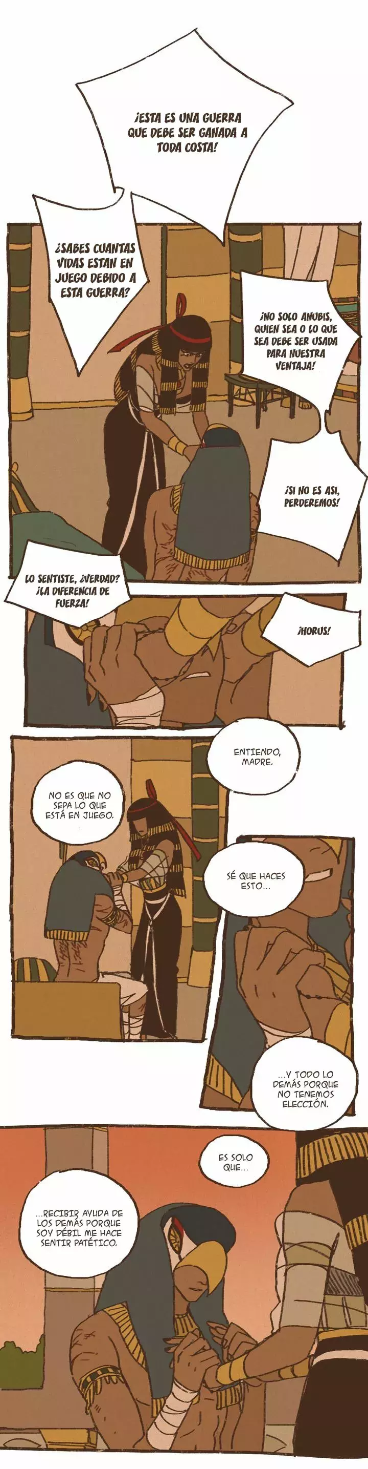 Dioses de Egipto capítulo 27, página 14