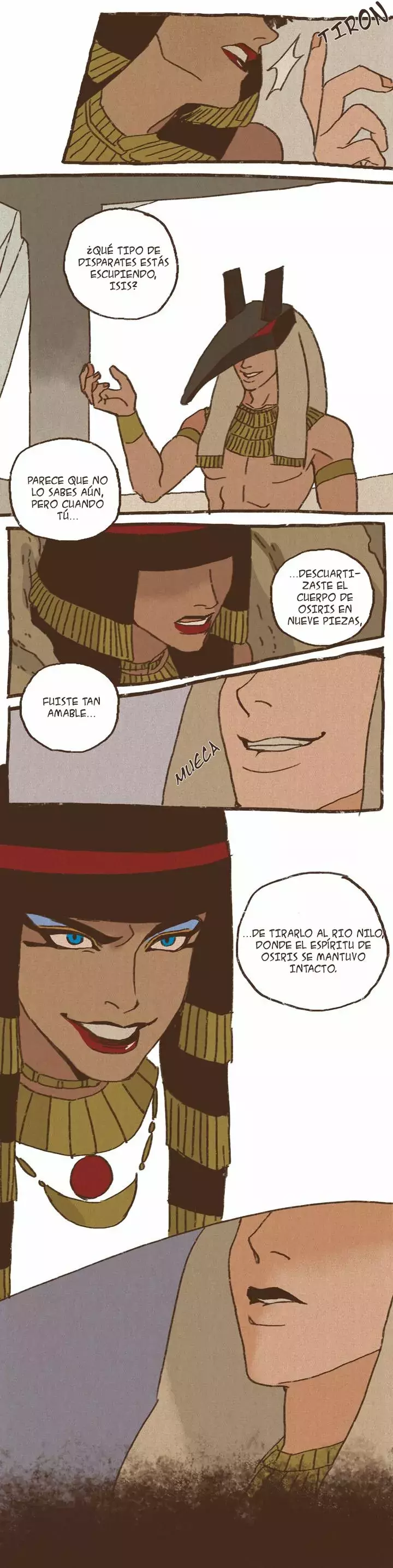 Dioses de Egipto capítulo 3, página 6