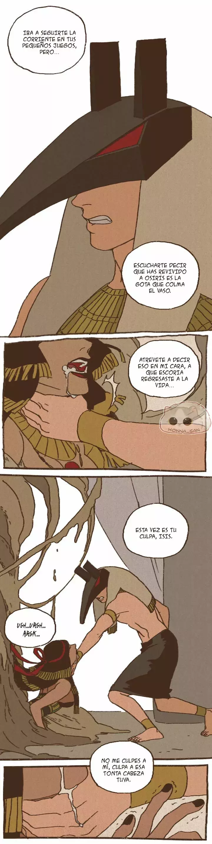 Dioses de Egipto capítulo 3, página 9