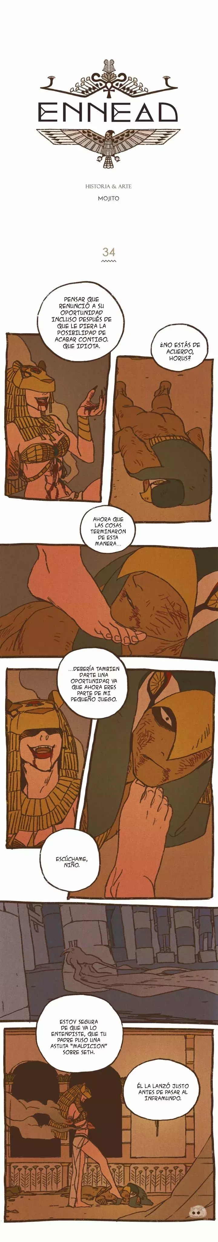 Dioses de Egipto capítulo 34, página 4