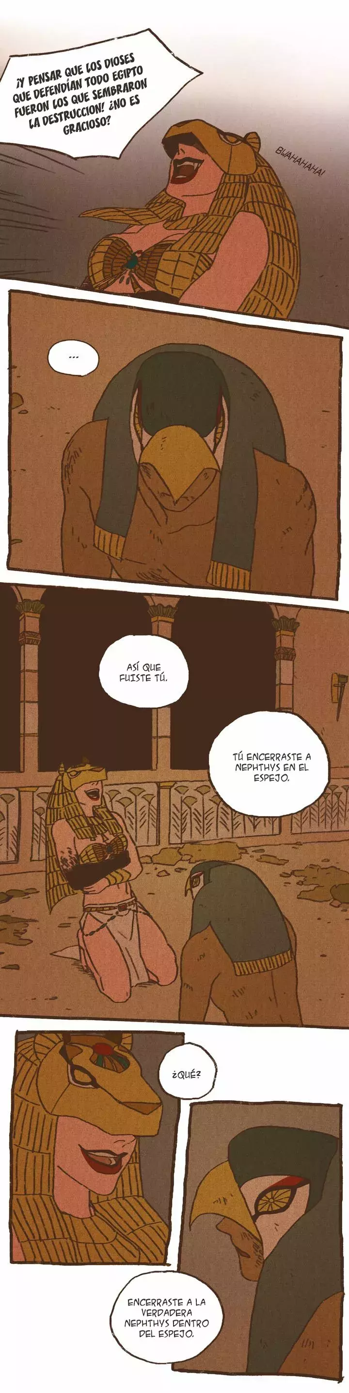 Dioses de Egipto capítulo 37, página 1