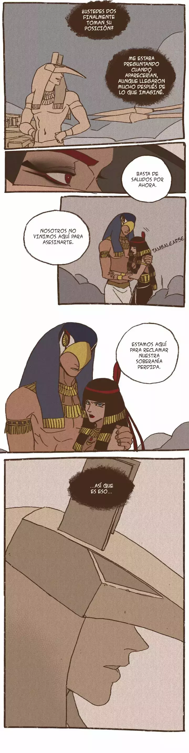Dioses de Egipto capítulo 4, página 9