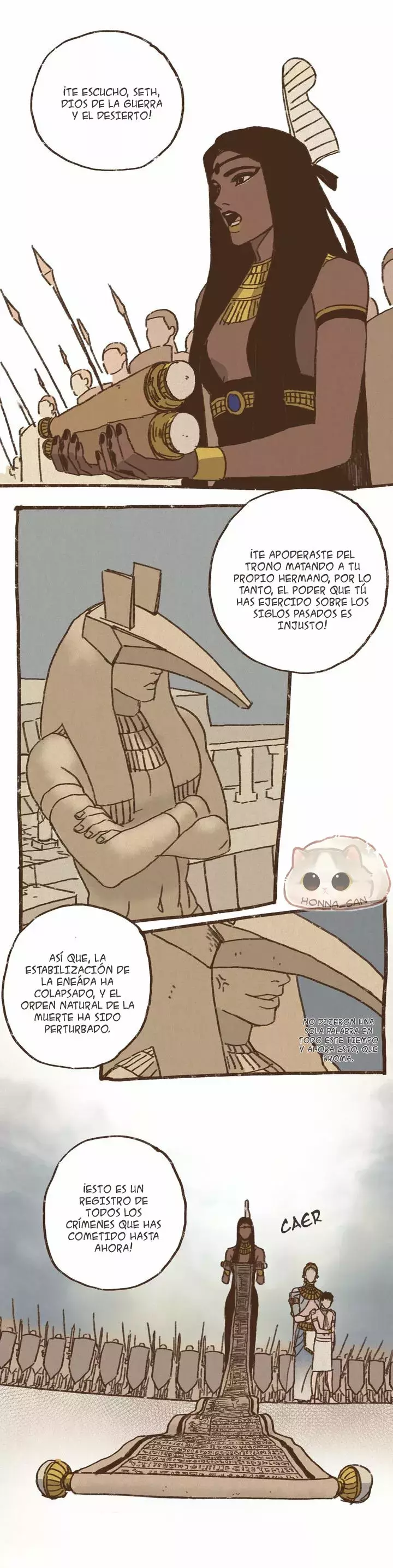 Dioses de Egipto capítulo 4, página 11