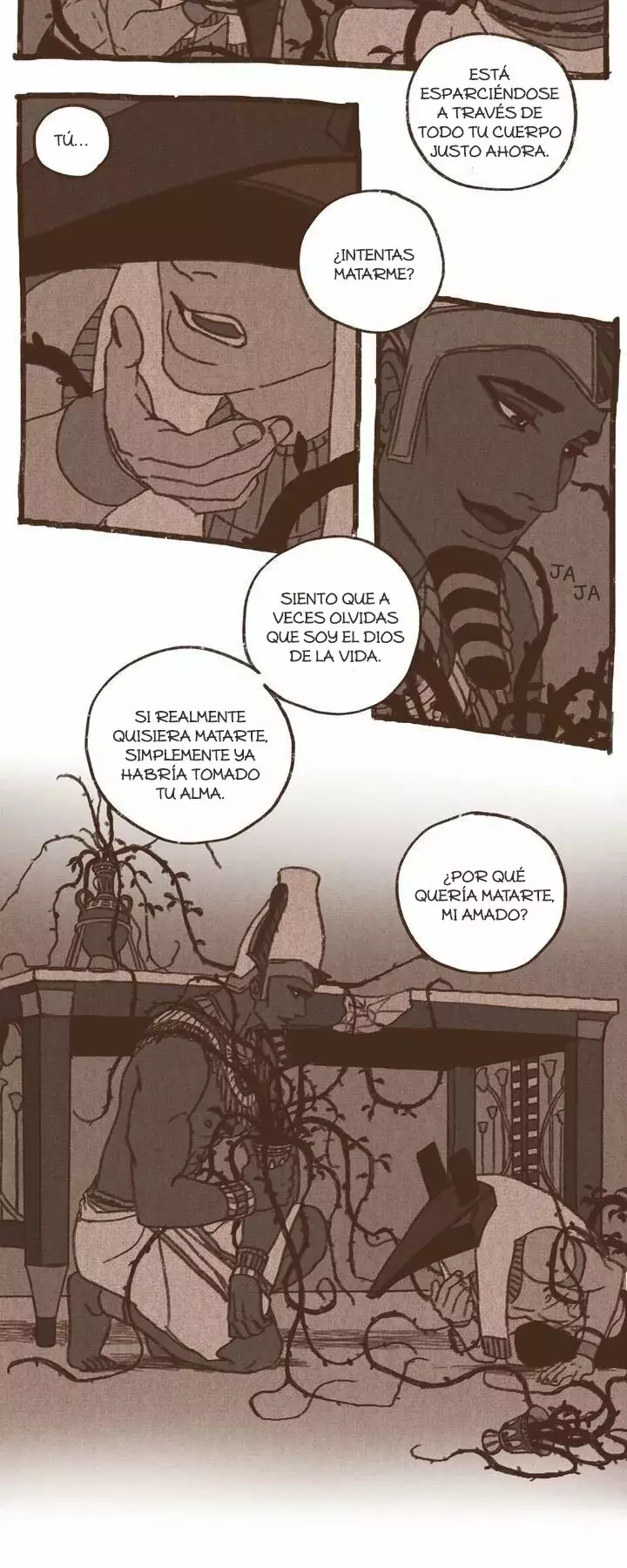 Dioses de Egipto capítulo 41, página 8