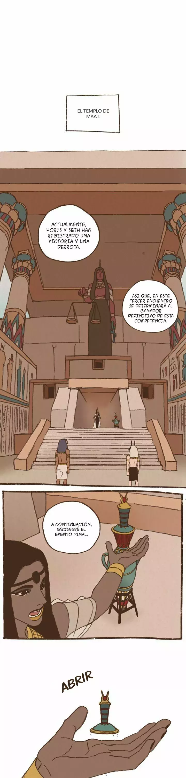 Dioses de Egipto capítulo 50, página 8