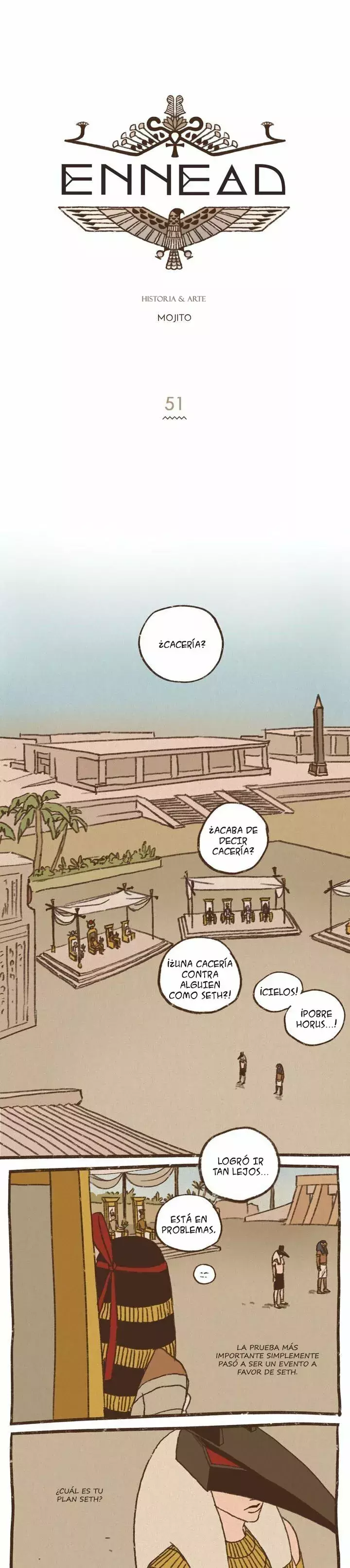 Dioses de Egipto capítulo 51, página 1