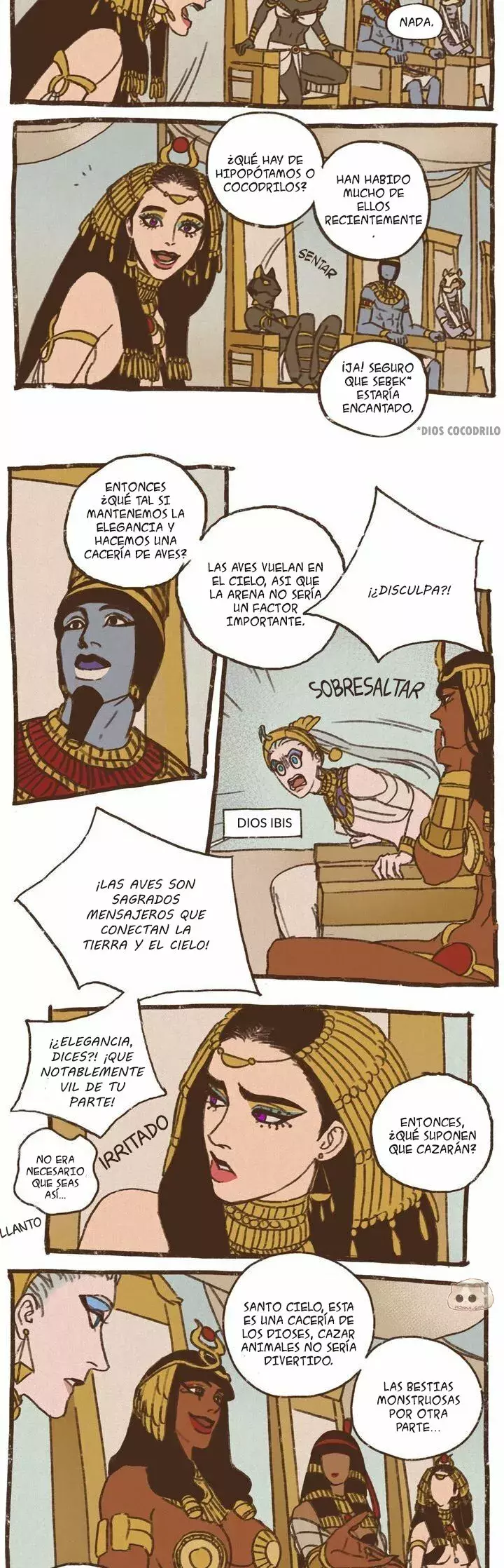 Dioses de Egipto capítulo 51, página 3