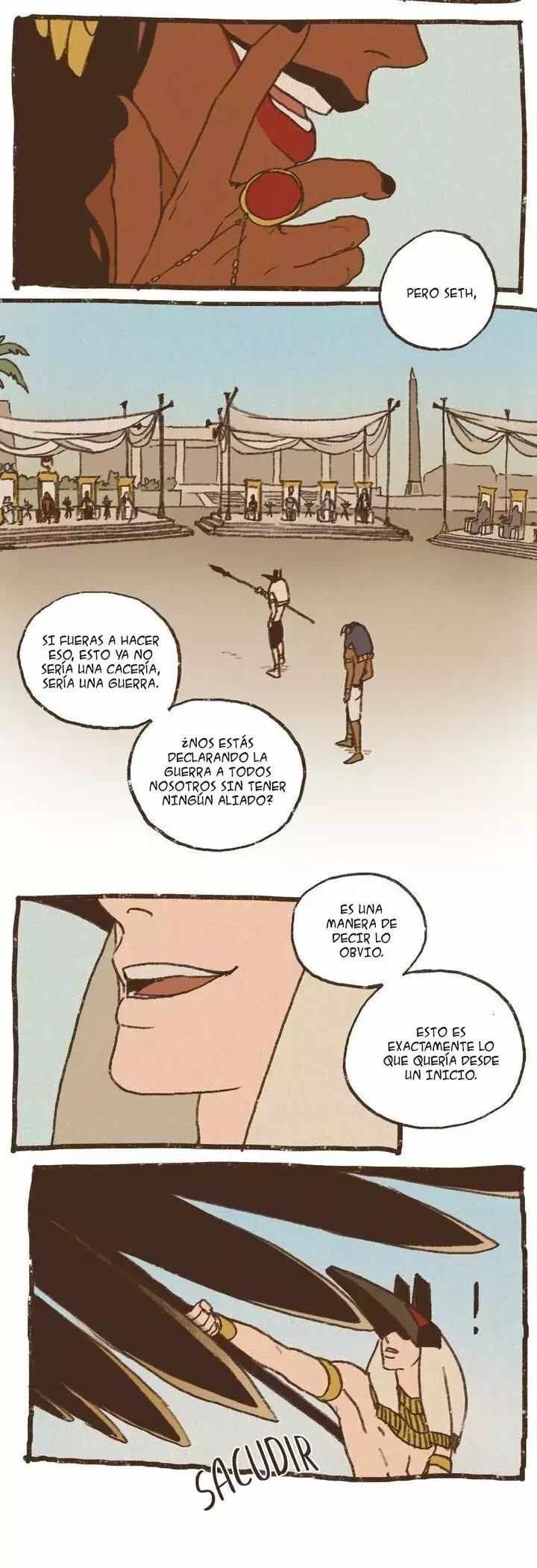 Dioses de Egipto capítulo 51, página 6
