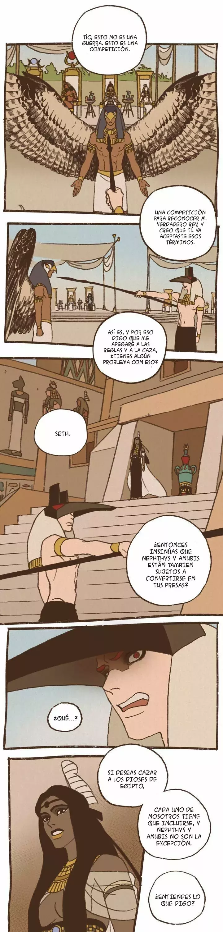 Dioses de Egipto capítulo 51, página 7