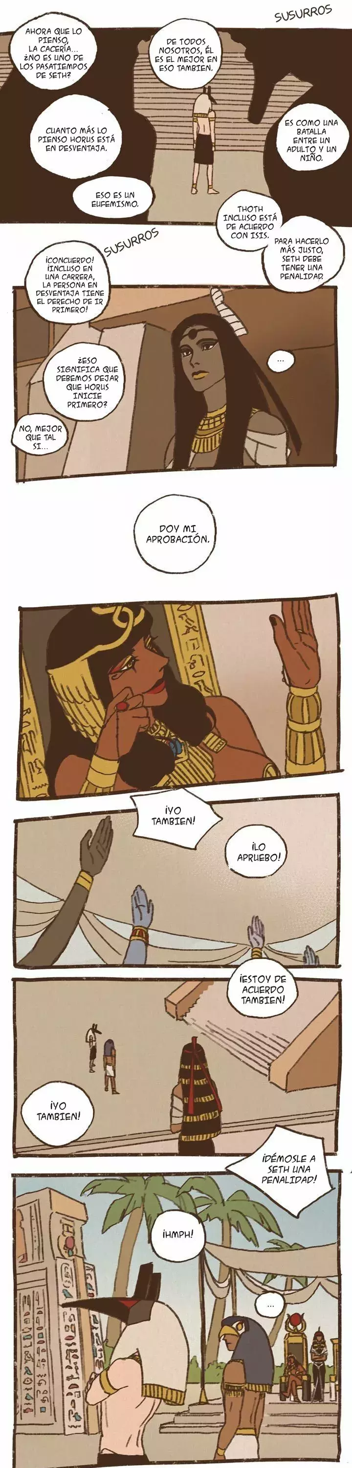 Dioses de Egipto capítulo 51, página 13