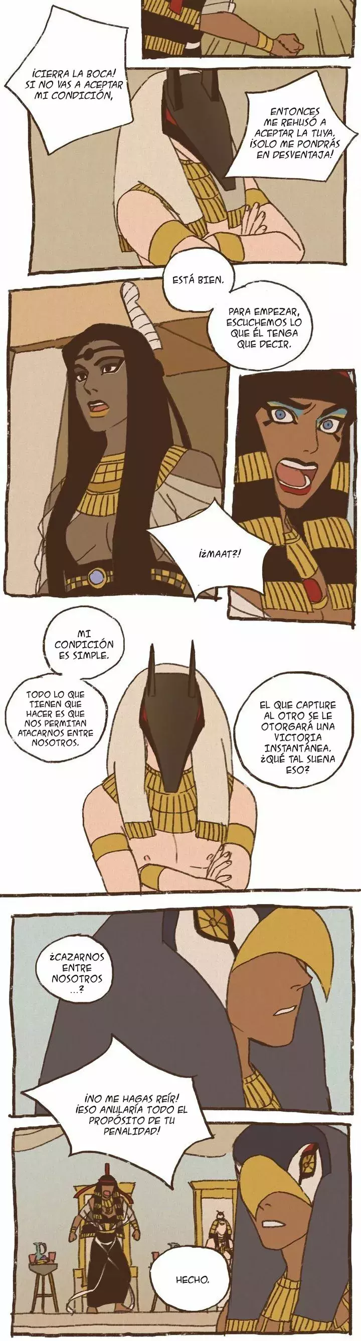Dioses de Egipto capítulo 52, página 2
