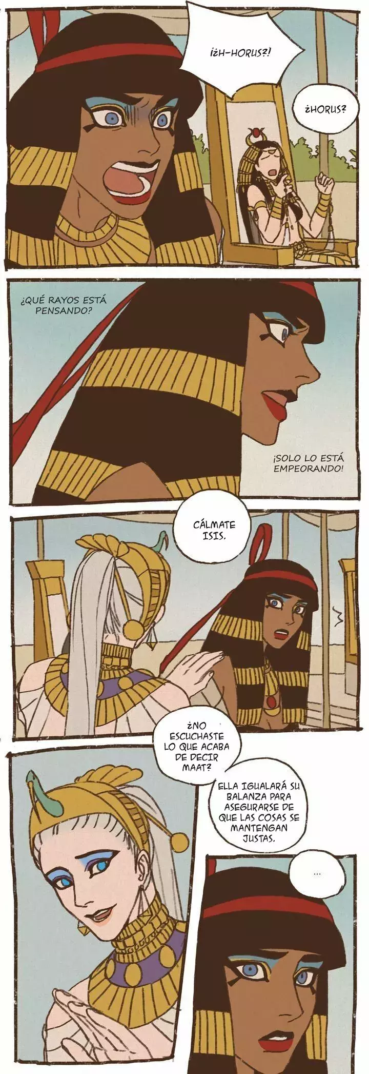 Dioses de Egipto capítulo 52, página 3