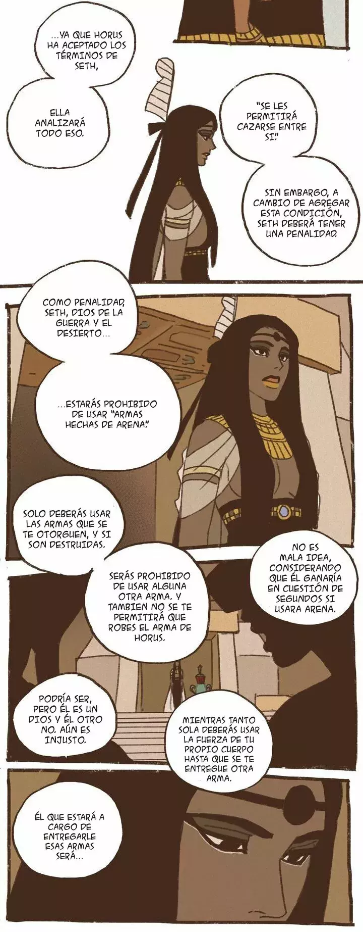 Dioses de Egipto capítulo 52, página 4