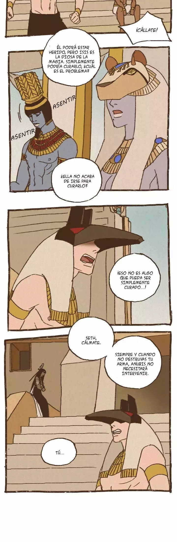Dioses de Egipto capítulo 52, página 14