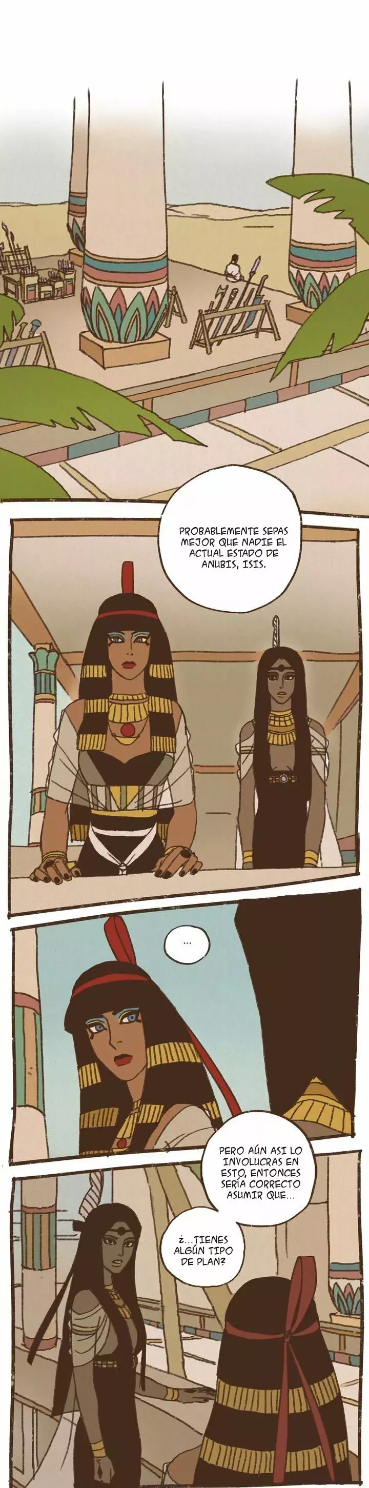 Dioses de Egipto capítulo 53, página 1