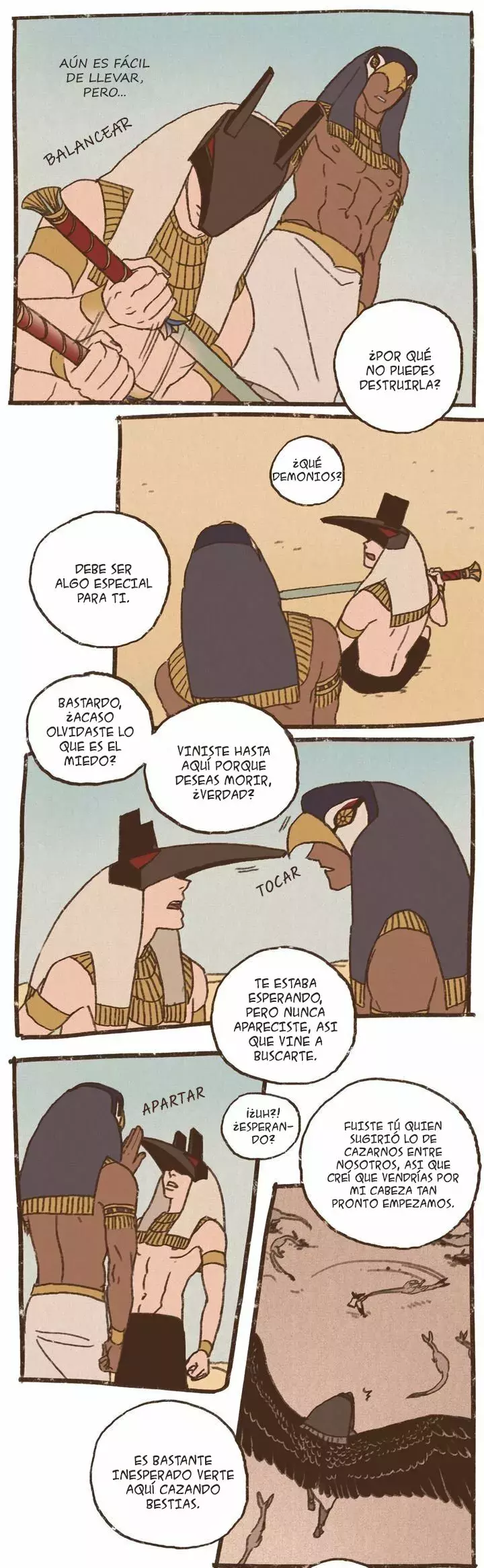 Dioses de Egipto capítulo 54, página 5