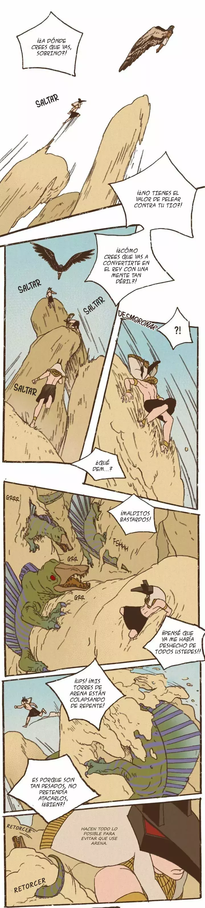 Dioses de Egipto capítulo 55, página 3