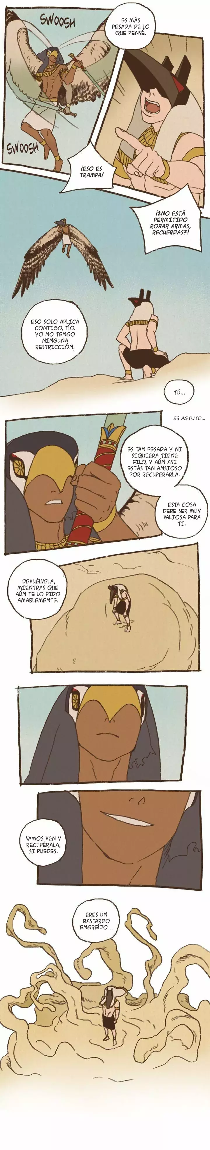 Dioses de Egipto capítulo 55, página 6