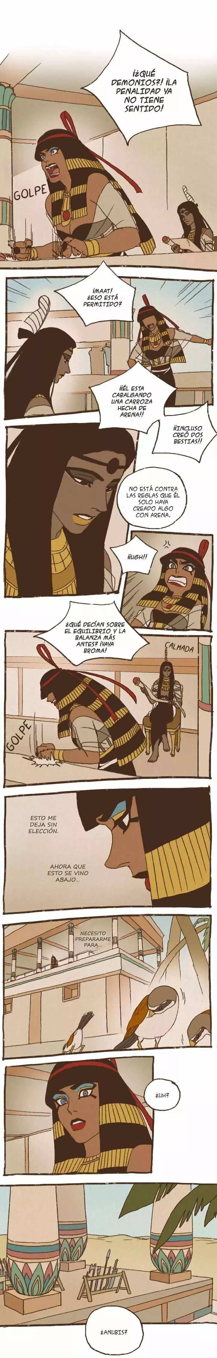 Dioses de Egipto capítulo 55, página 8