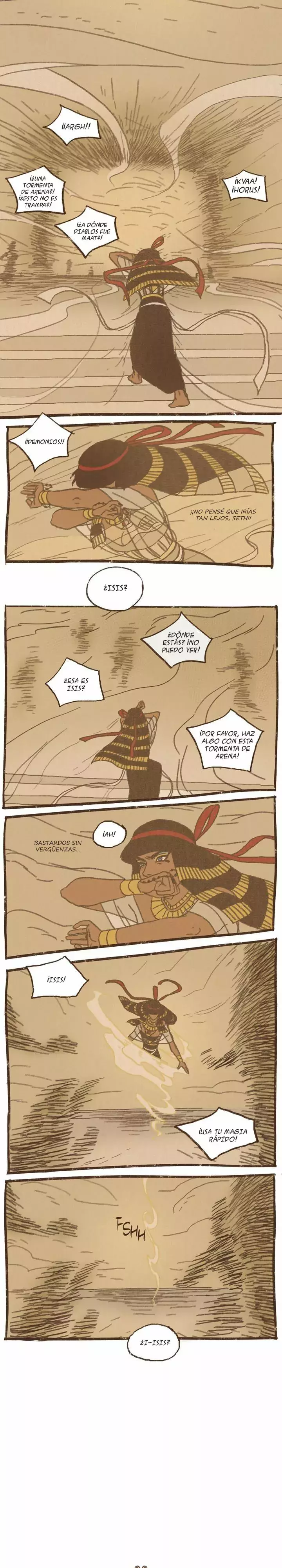 Dioses de Egipto capítulo 57, página 1