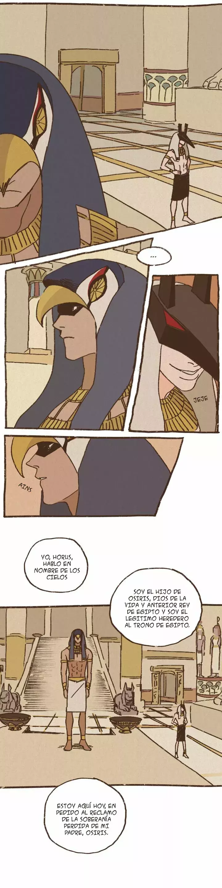 Dioses de Egipto capítulo 6, página 6