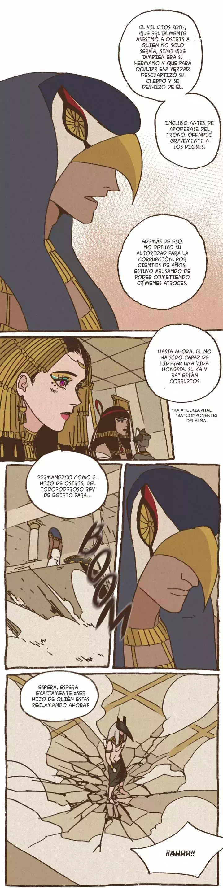 Dioses de Egipto capítulo 6, página 7