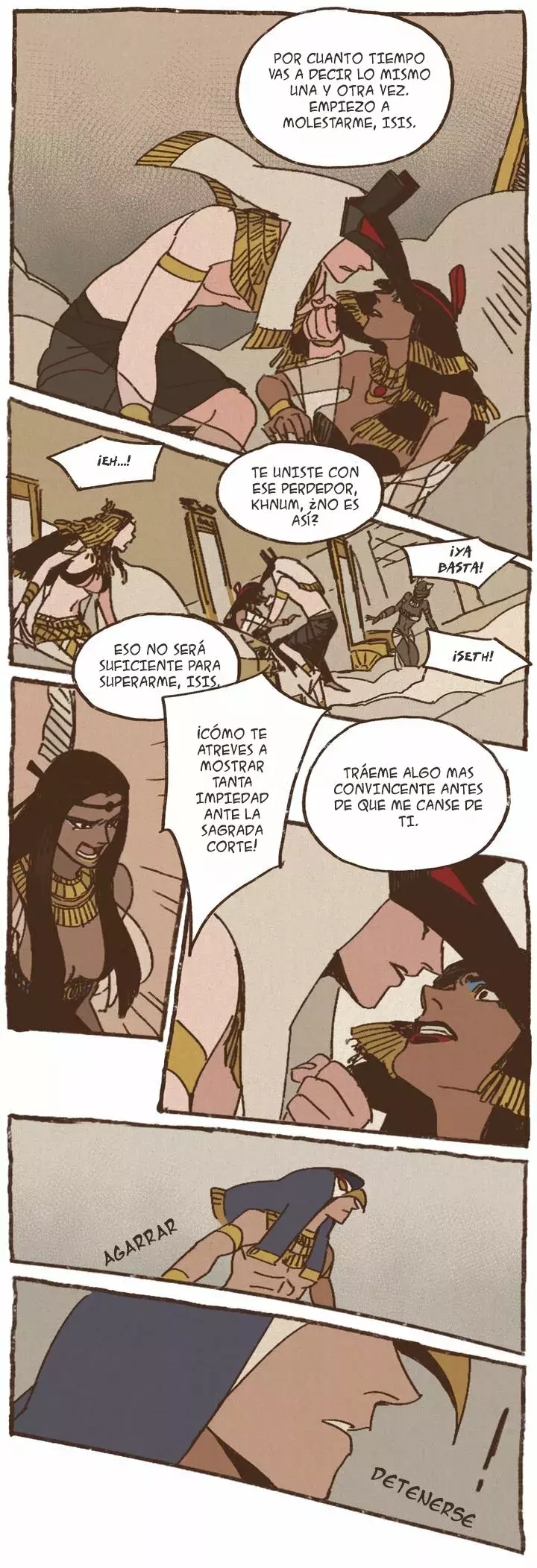Dioses de Egipto capítulo 6, página 11