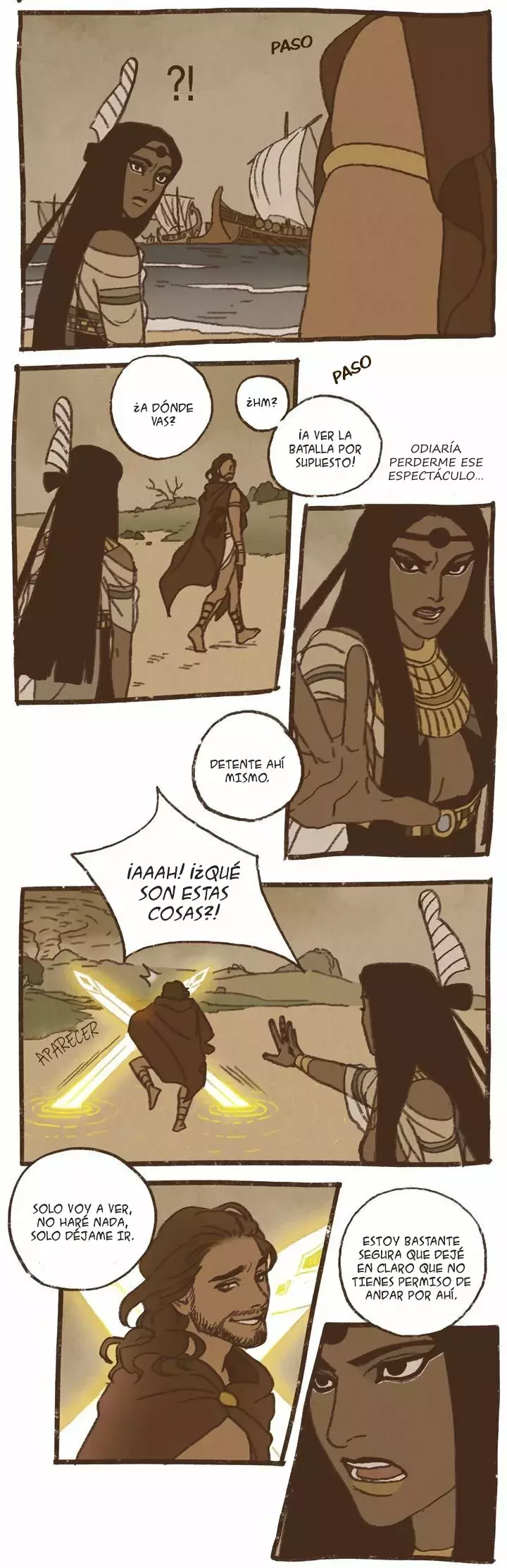 Dioses de Egipto capítulo 65, página 3