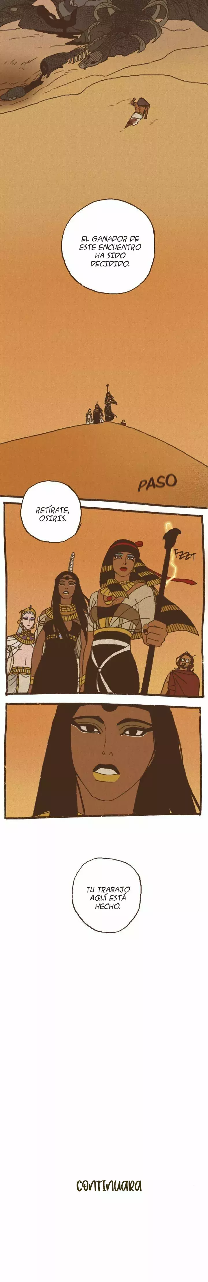 Dioses de Egipto capítulo 66, página 9