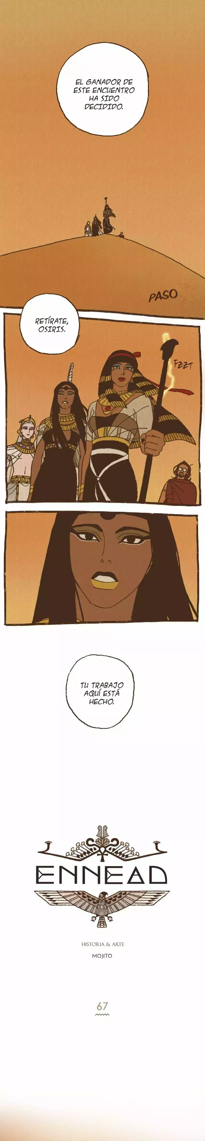 Dioses de Egipto capítulo 67, página 1
