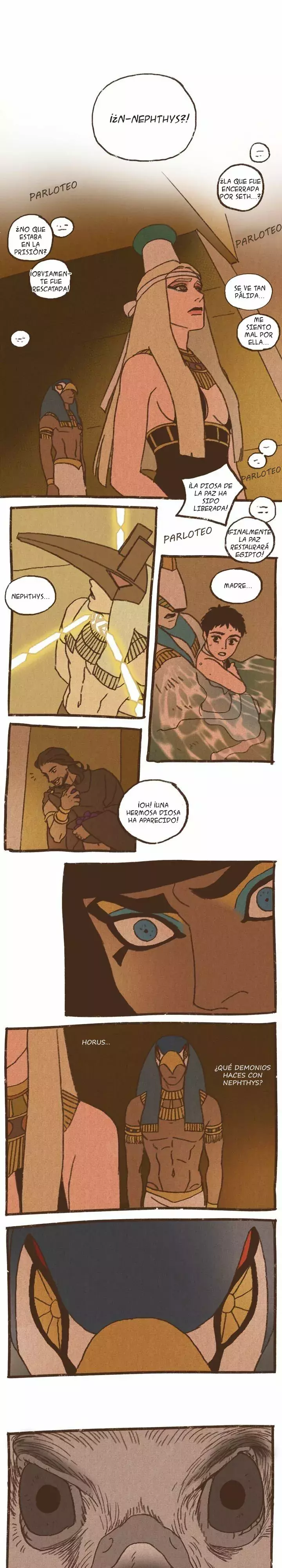 Dioses de Egipto capítulo 69, página 1