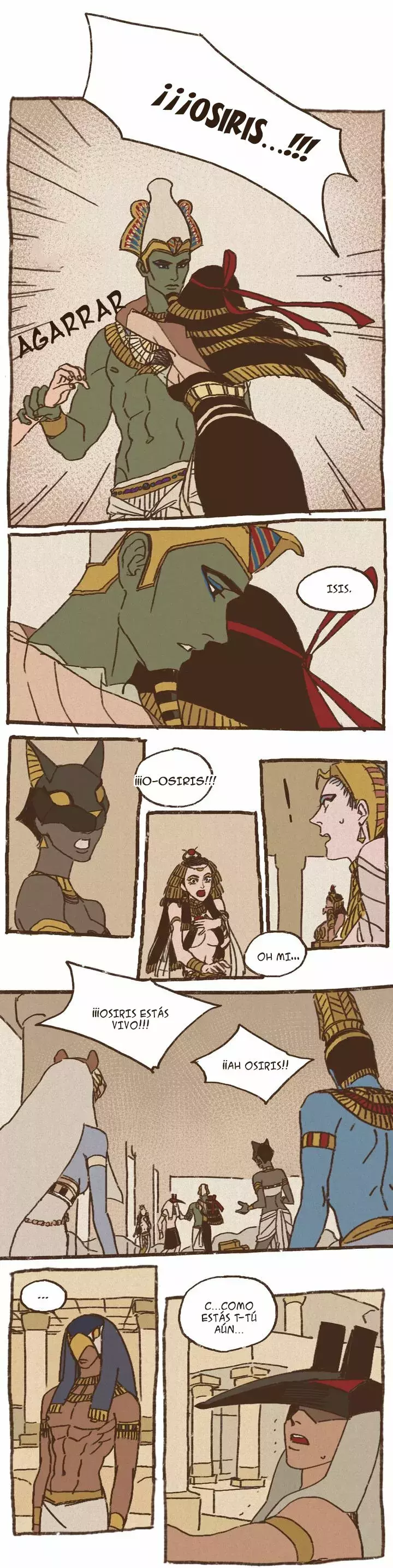Dioses de Egipto capítulo 7, página 2
