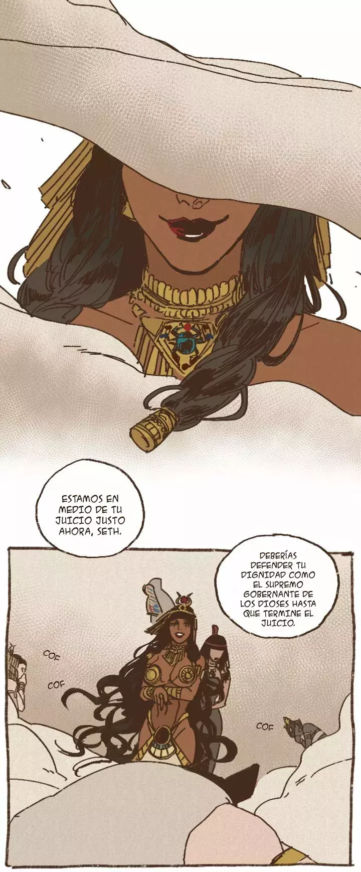 Dioses de Egipto capítulo 7, página 4