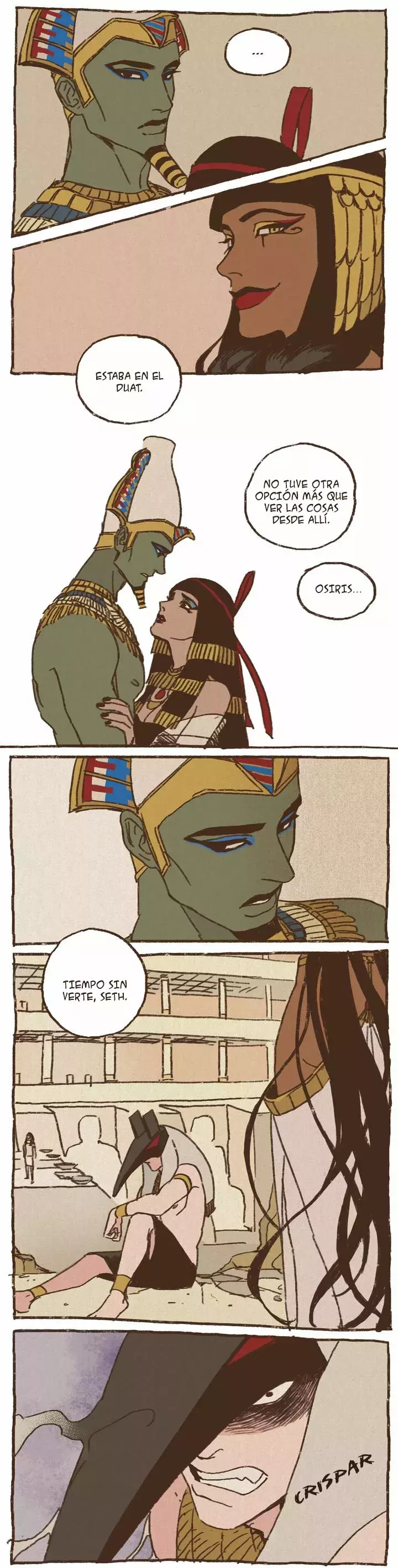 Dioses de Egipto capítulo 7, página 6