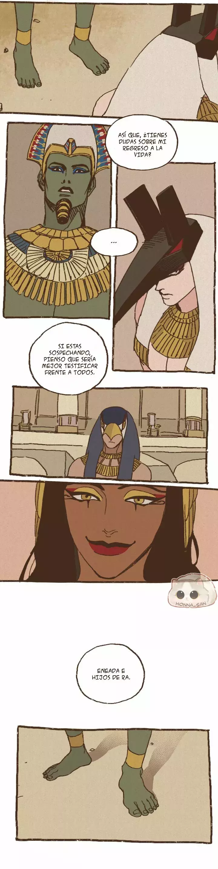 Dioses de Egipto capítulo 7, página 8