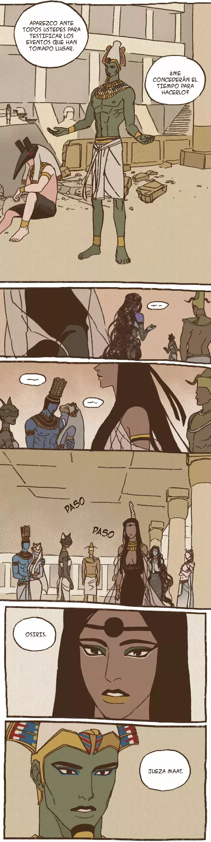 Dioses de Egipto capítulo 7, página 9