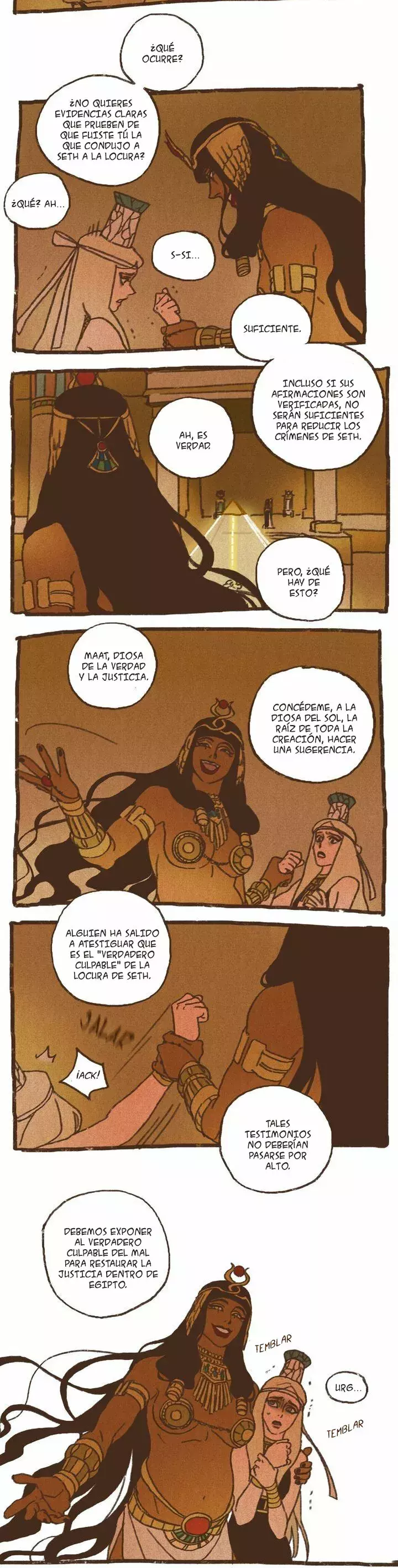 Dioses de Egipto capítulo 71, página 3