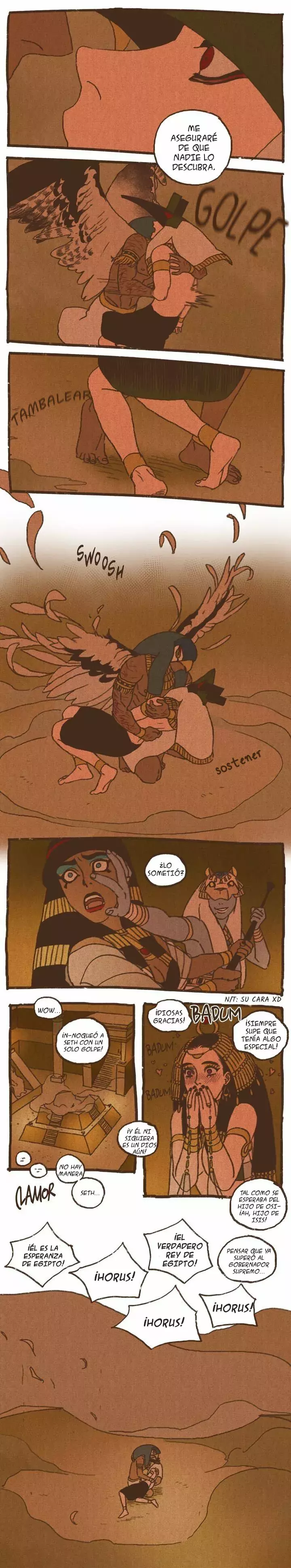 Dioses de Egipto capítulo 71, página 10