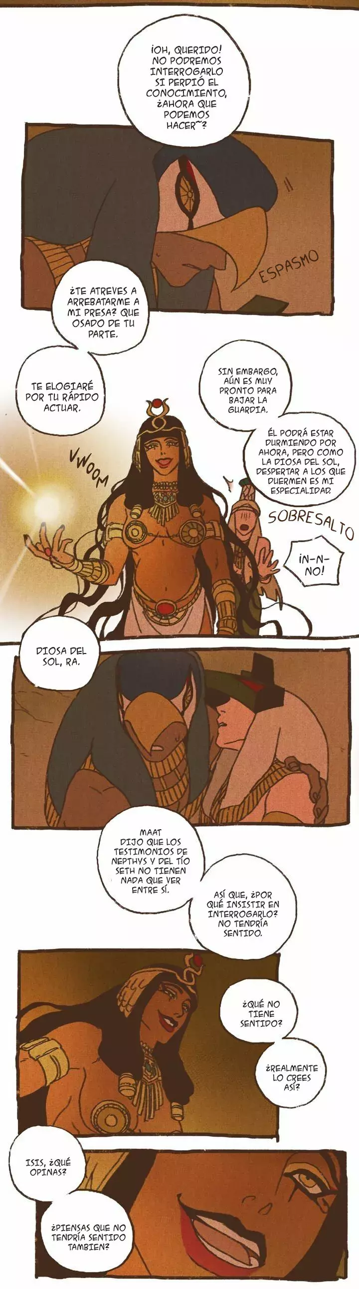 Dioses de Egipto capítulo 71, página 11