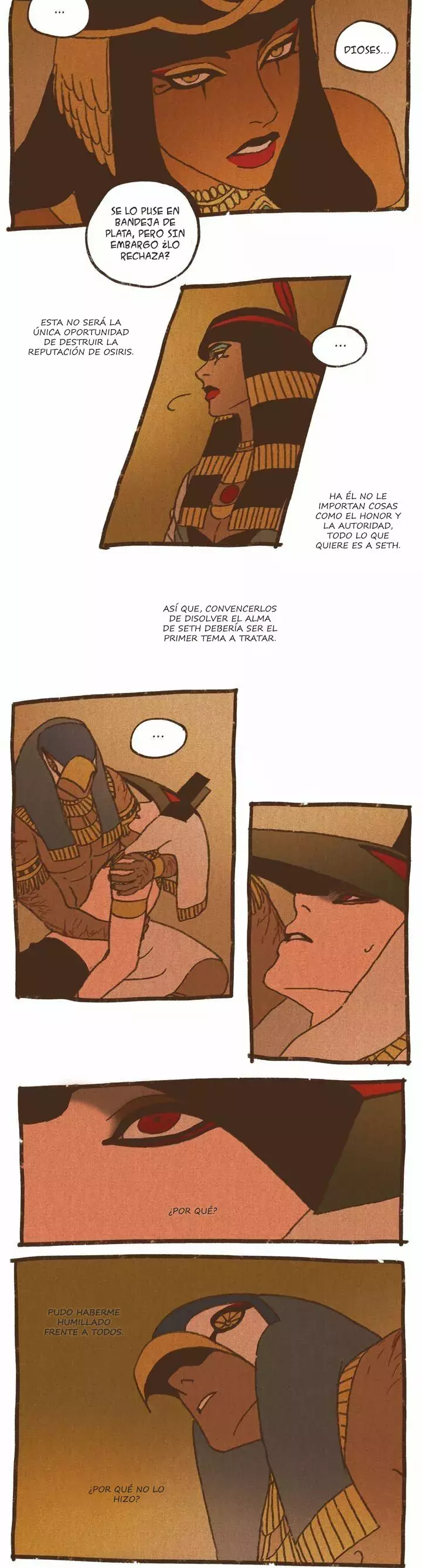 Dioses de Egipto capítulo 72, página 2