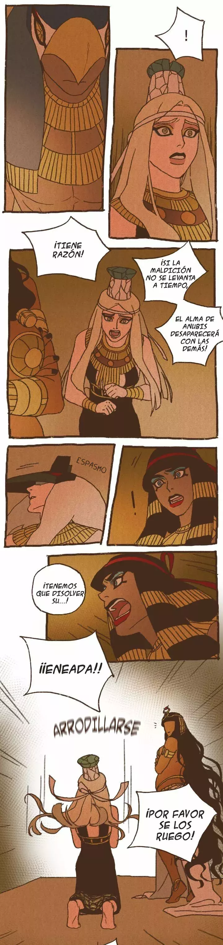 Dioses de Egipto capítulo 72, página 8