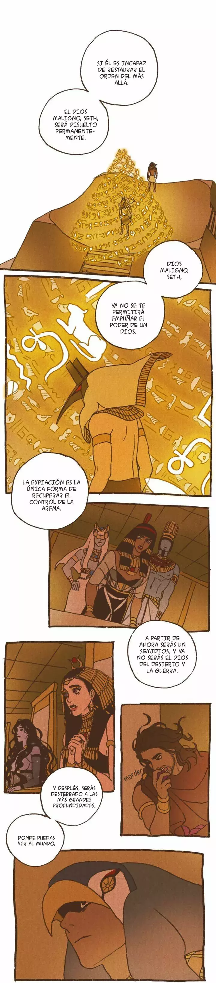 Dioses de Egipto capítulo 73, página 6