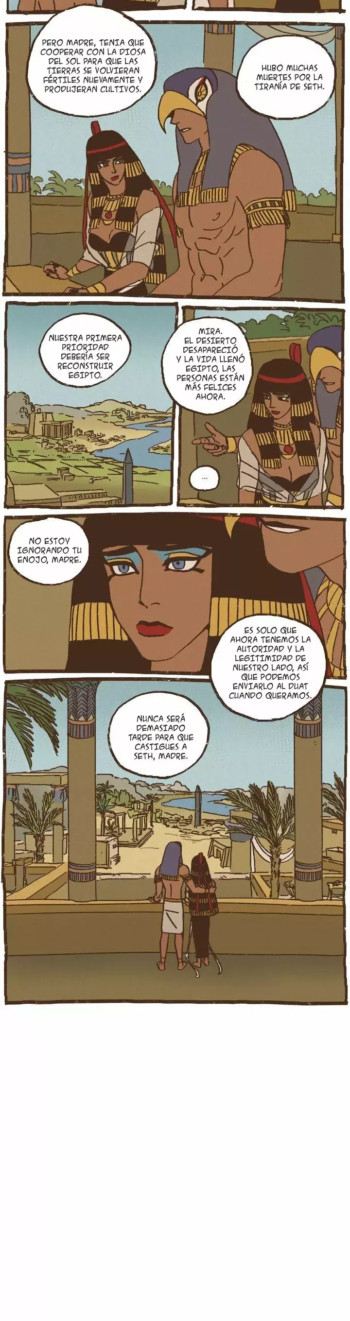 Dioses de Egipto capítulo 74, página 4