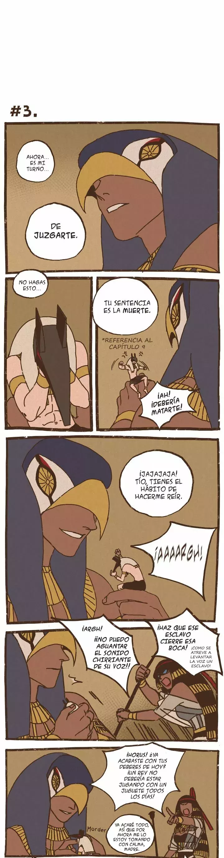 Dioses de Egipto capítulo 75, página 4